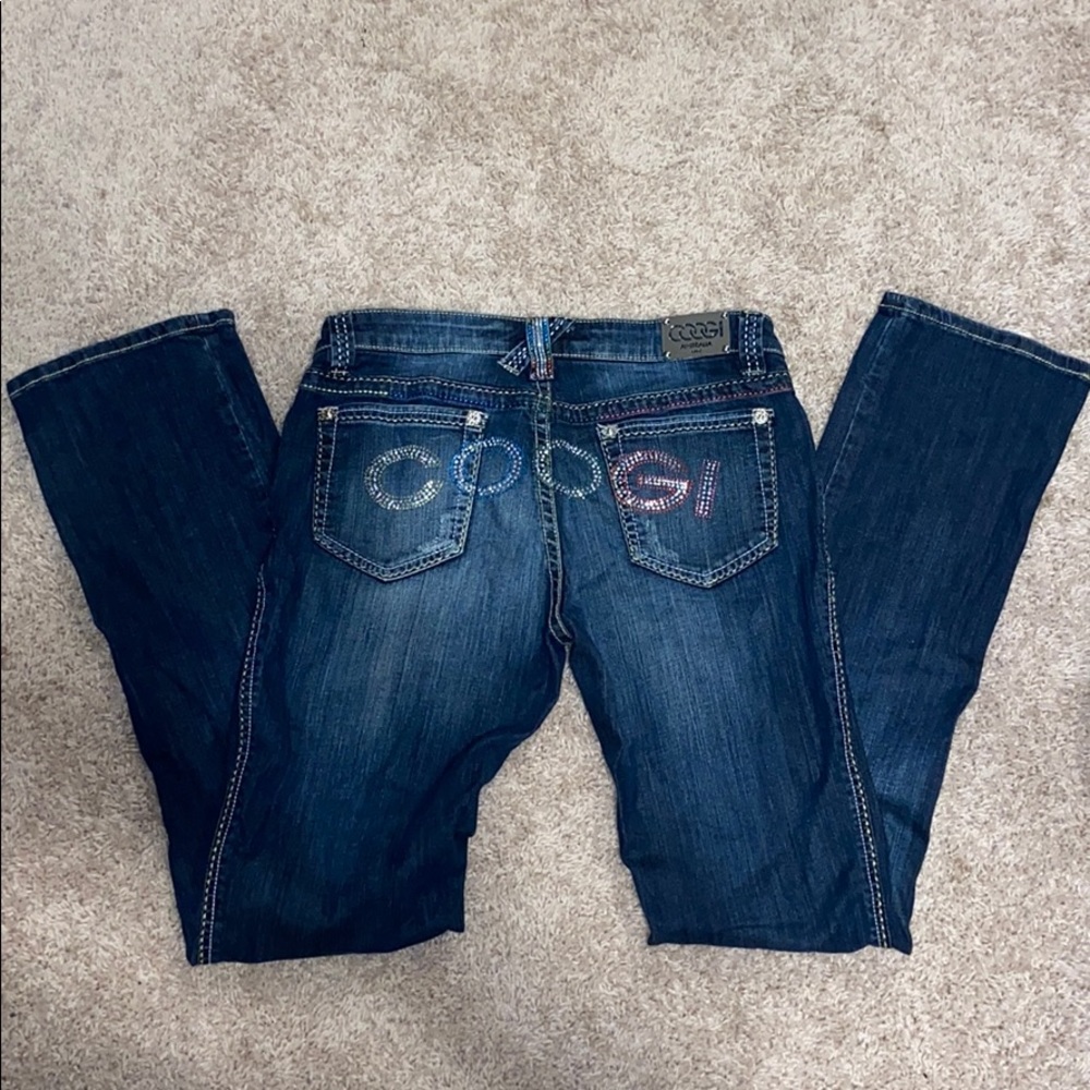 Authentic Coogi Jeans straight leg denim- size 7/8 - Picture 5 of 16